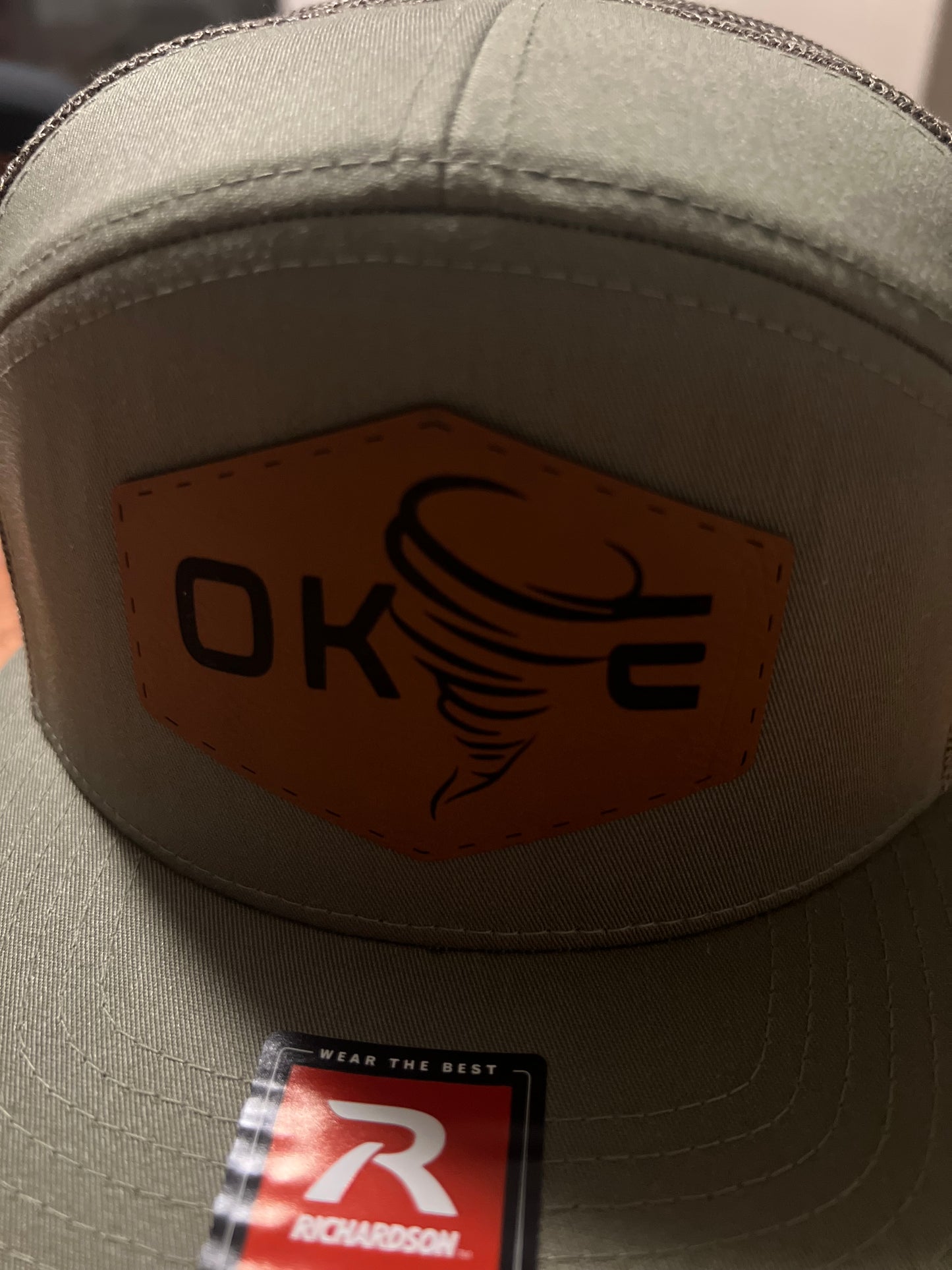 Okie Leather Patch Hat