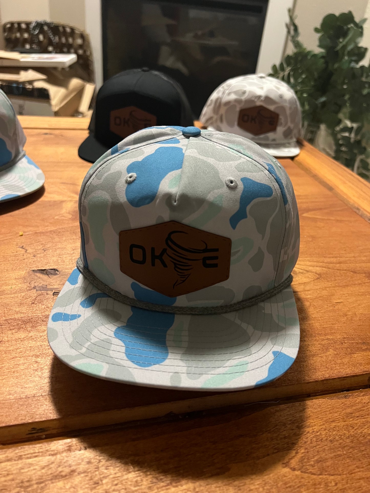 Okie Leather Patch Hat