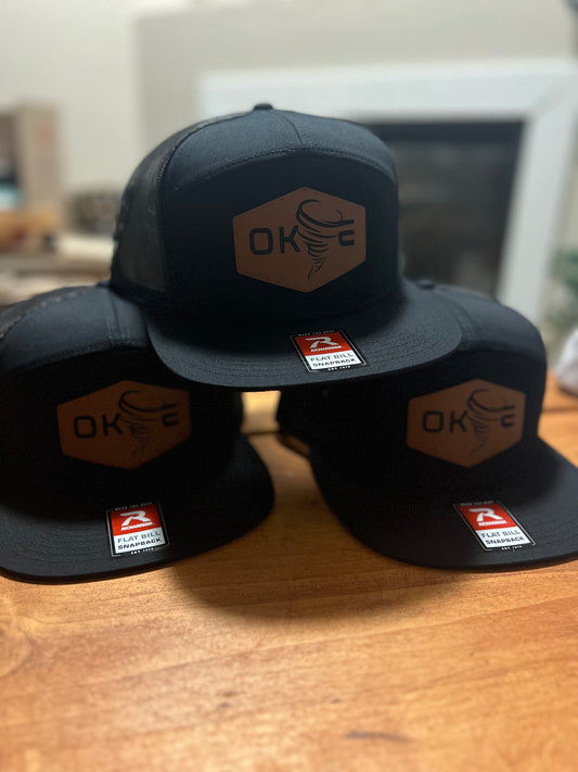 Okie Leather Patch Hat